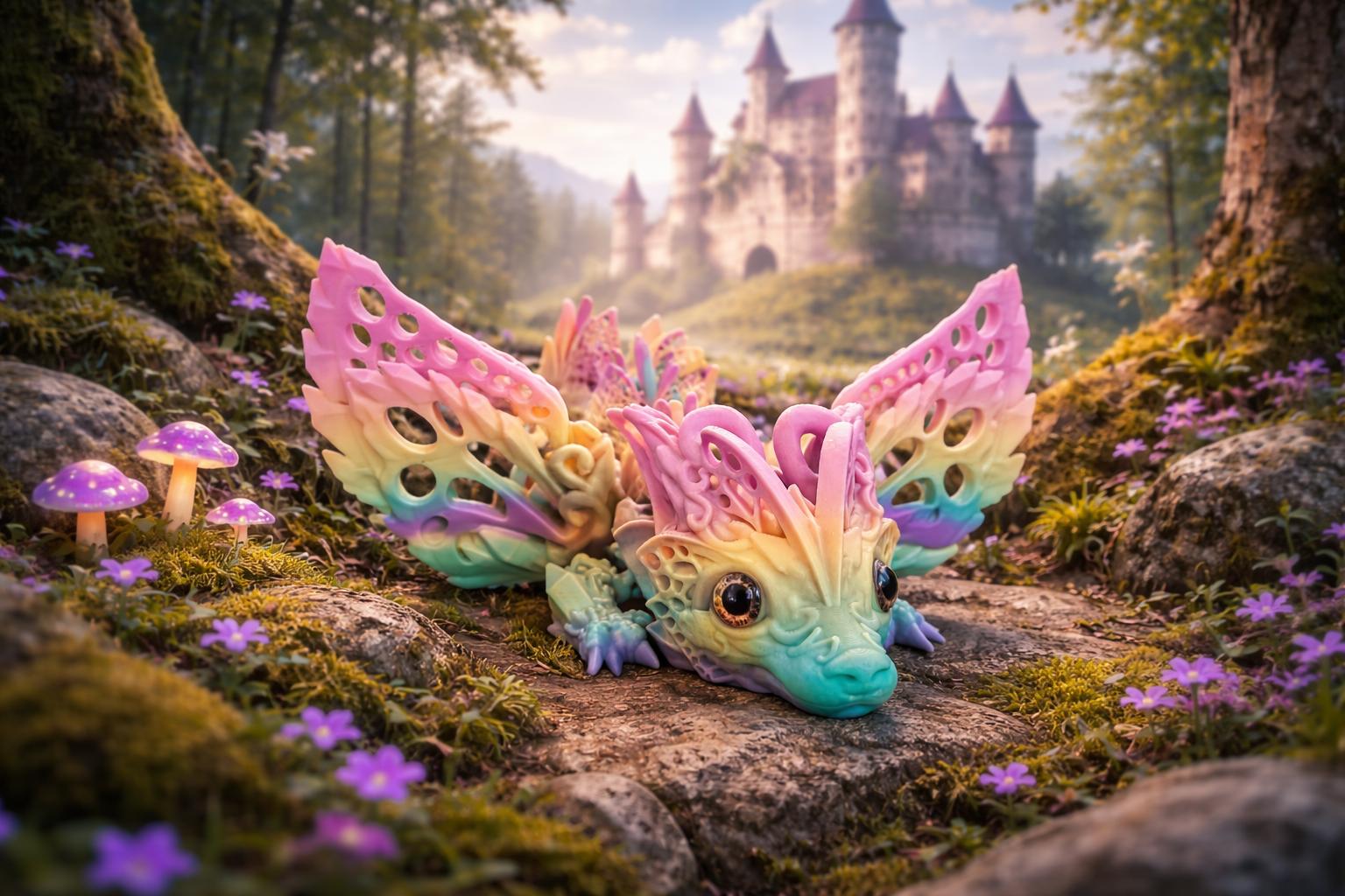 Magische Drachenwesen